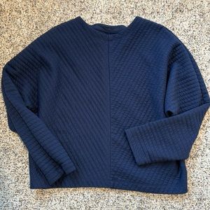 A new day long sleeve boatneck ottoman top